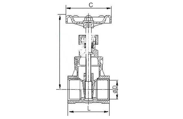 OS&Y Grooved Gate Valve